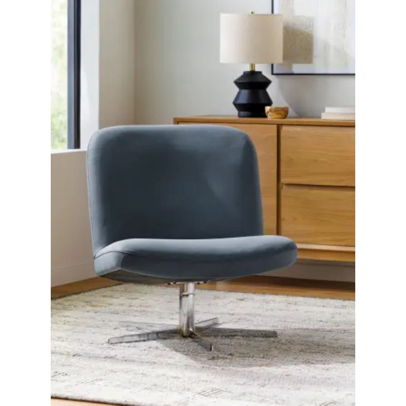 Chaise d'appoint 28 po Grogin, Polyuréthane gris