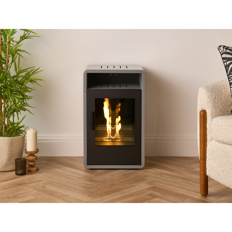 Adam Bellini Bio Ethanol Stove, Grey