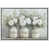 White Floater Framed