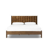 Halston Leather Bed