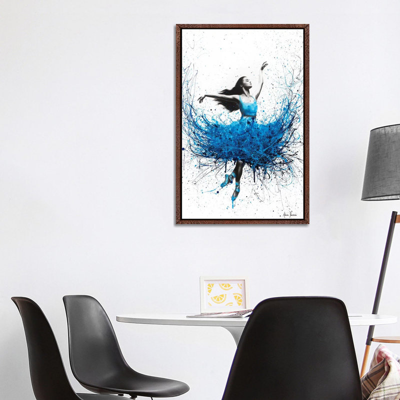 Oceanum Ballet by Ashvin Harrison - Print on Canvas, Classic Brown Wood Framed, 152.5 cm H x 101.5 cm W