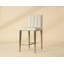 Wilbur Upholstered Stool with Metal Frame