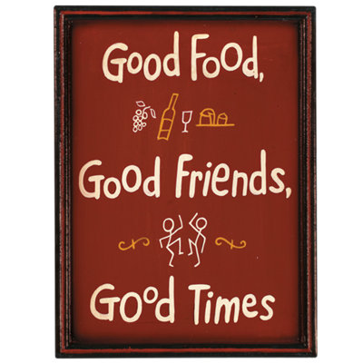 Buckhead "Good Food" Sign Wall Décor By RAM Game Room