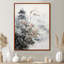 Art asiatique, oiseau Sumi, sérénité - impression-1811226289-1745195464