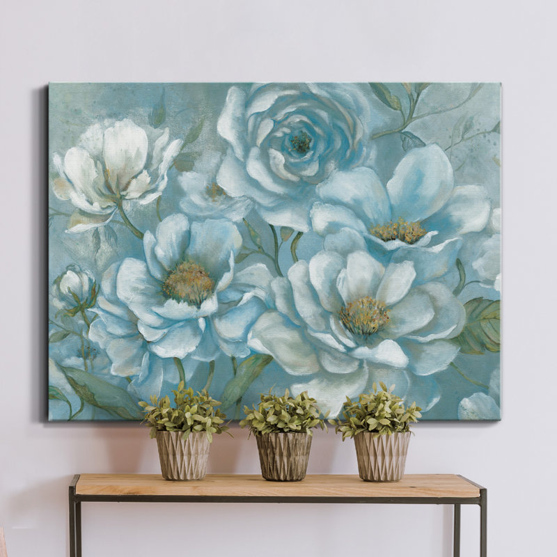 «Twilight Blooms» par J Paul, reproduction d'art sur toile tendue, H 48 po x l 36 po x P 1 po