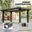 Rectangular 100Cm L Outdoor Coffee Table-484928788