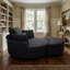Fauteuil demi-tonneau avec repose-pieds Danieal-984435264