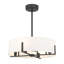 Ventilateur 4 lumières Mansell en noir mat-1568143139