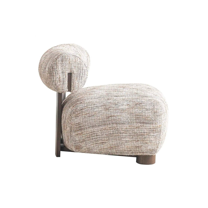 Accent Chair Lounge Chair, Greige coco