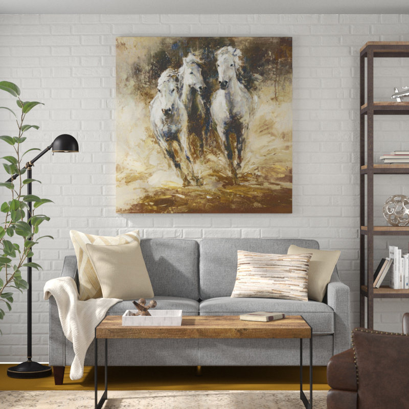 Painting Print on Wrapped Canvas