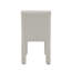 2 chaises d'appoint beige Boucle
