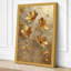 Golden Starflowers Botanical - Wrapped Canvas-1507759450-1507759449
