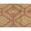 Hand Knotted Wool Area Rug in Red