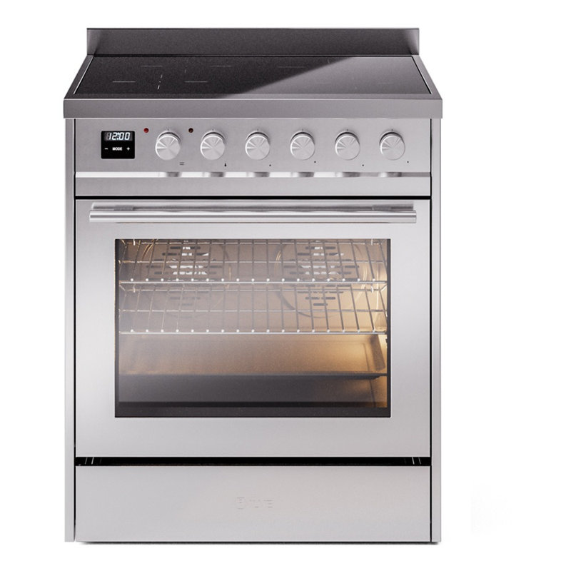 ILVE Professional Plus II 30 in Induction Range, Stainless Steel