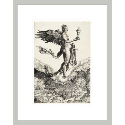 Nemesis by Albrecht Dürer -Framed Giclee Print