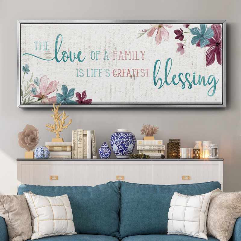 Life's Greatest- Framed Canvas