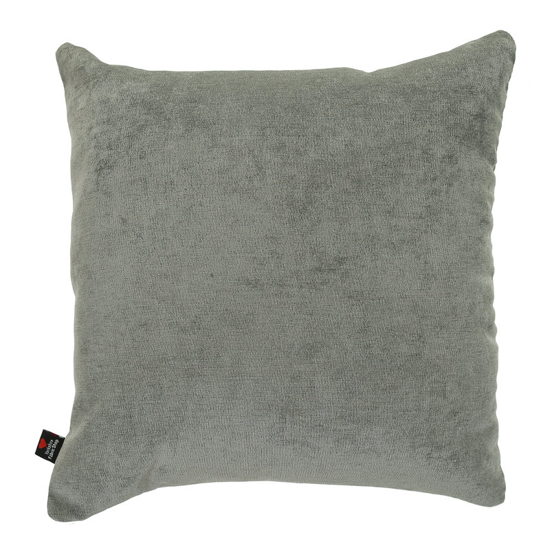 Mirador Square Cushion, Large, Grey