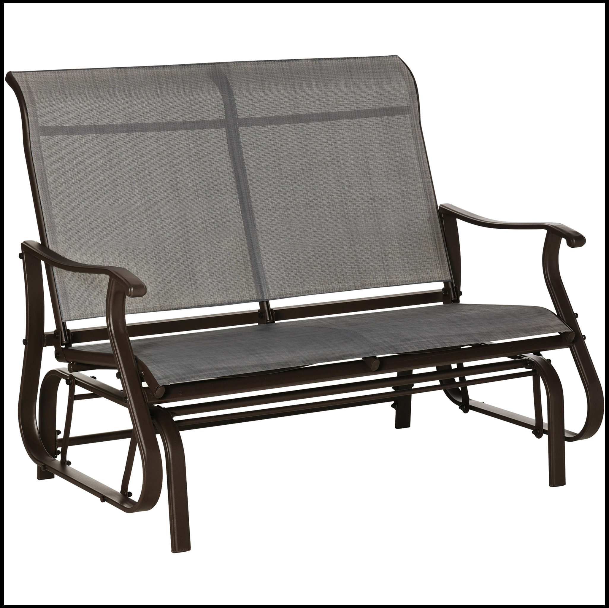 Winston Porter Serly Outdoor Powder-Coated Steel Frames, Double-Deck ...