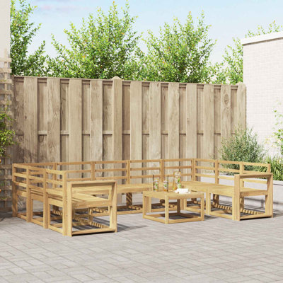 Outdoor Sofa Set 10 pcs