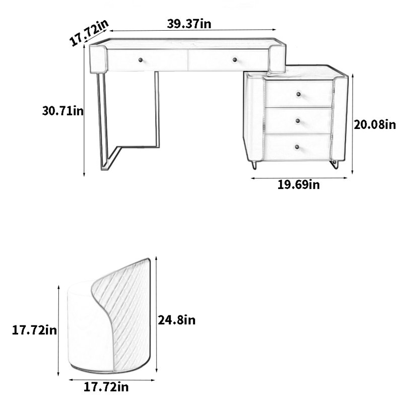 Commode de chambre Rock