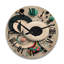 Horloge murale géométrique rétro-951925769