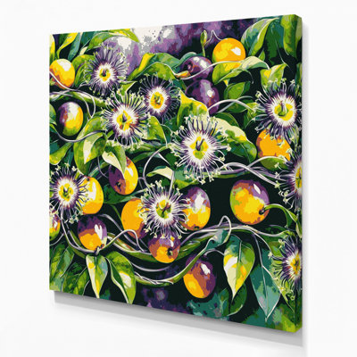 «Hawaiian Passion Fruit», art mural sur toile