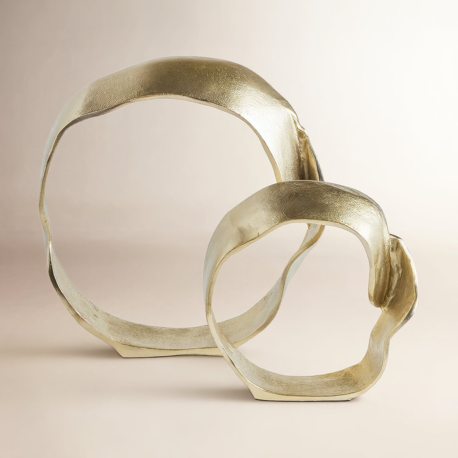 Harlow Abstract Figurines & Sculptures, Gold