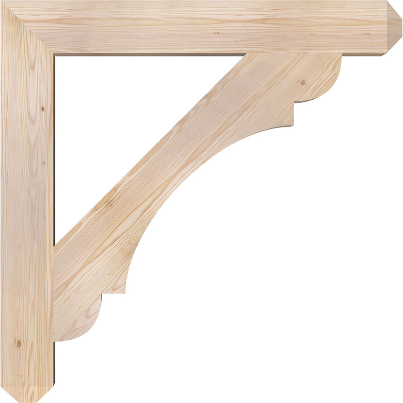 Support l 5 1/2 po x P 42 po x H 42 po, Sapin de Douglas, H 42 po x l 5,5 po x P 42 po