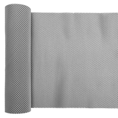 Non-Adhesive Drawer and Shelf Liner for Cupboard, Bathroom Drawers, Breathable, Thick Strong Grip Mat,12"W x 180"L