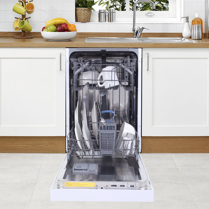 Avanti 18" Built In Dishwasher, White