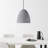 Campo 1-Light Concrete Dome Single Pendant-1103376454