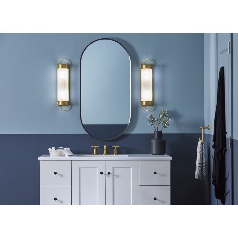 Terret 21" 2 - Light Bath Bar, Polished Nickel