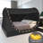 Pop-Up Full-Size Pongee Bed Canopy with Dual LED Lighting Packs