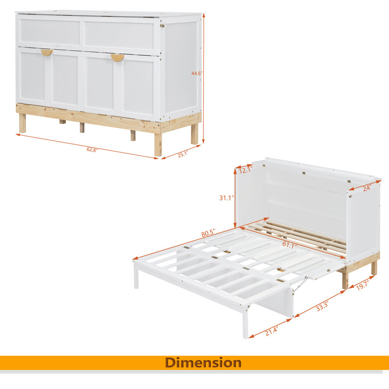 Murphy Bed, White
