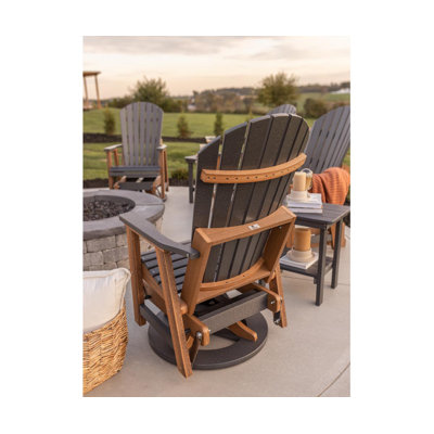 Berlin Gardens Comfo Back Premium Swivel Glider