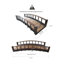 Pont de jardin artisanal en bois japonais-14662215