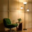 71" torchiere floor lamp with 3 71" LED bulbs-2119116300
