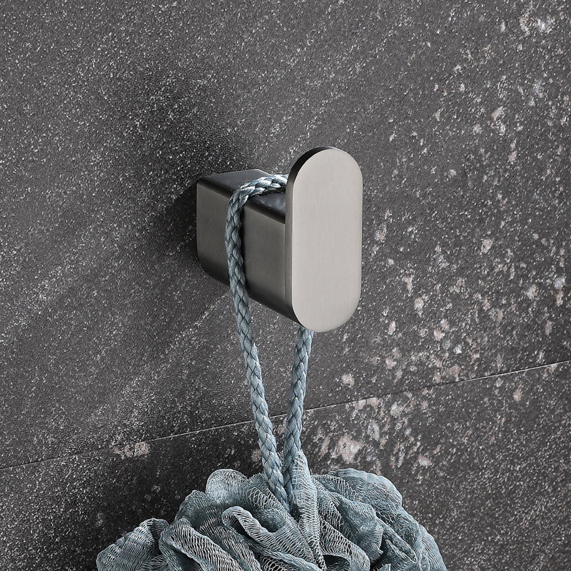 5 Bathroom Hardware Composition Bundle, 304 Material, Build, Modern Outlook, Simple Installation For All Areas Arrangement Kit, Quality, Scratch- Design, Concept, Easy Setup Various Rooms