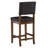 Upholstered Counter Stool with Solid Wood Frame-52517047-52517034