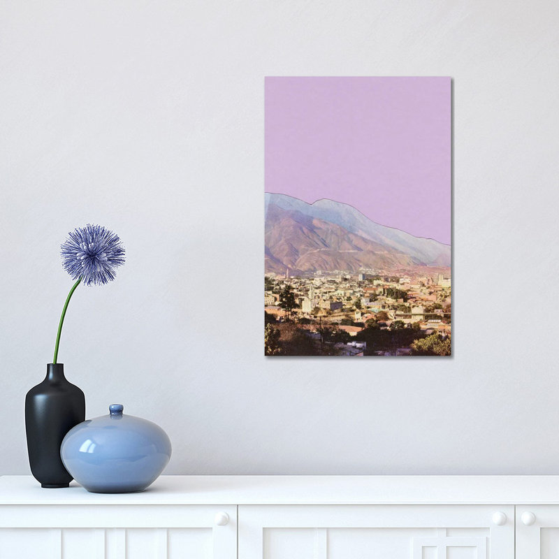 Lilac Skies by Cassia Beck - Wrapped Canvas Painting, 45.72cm H x 30.48cm W
