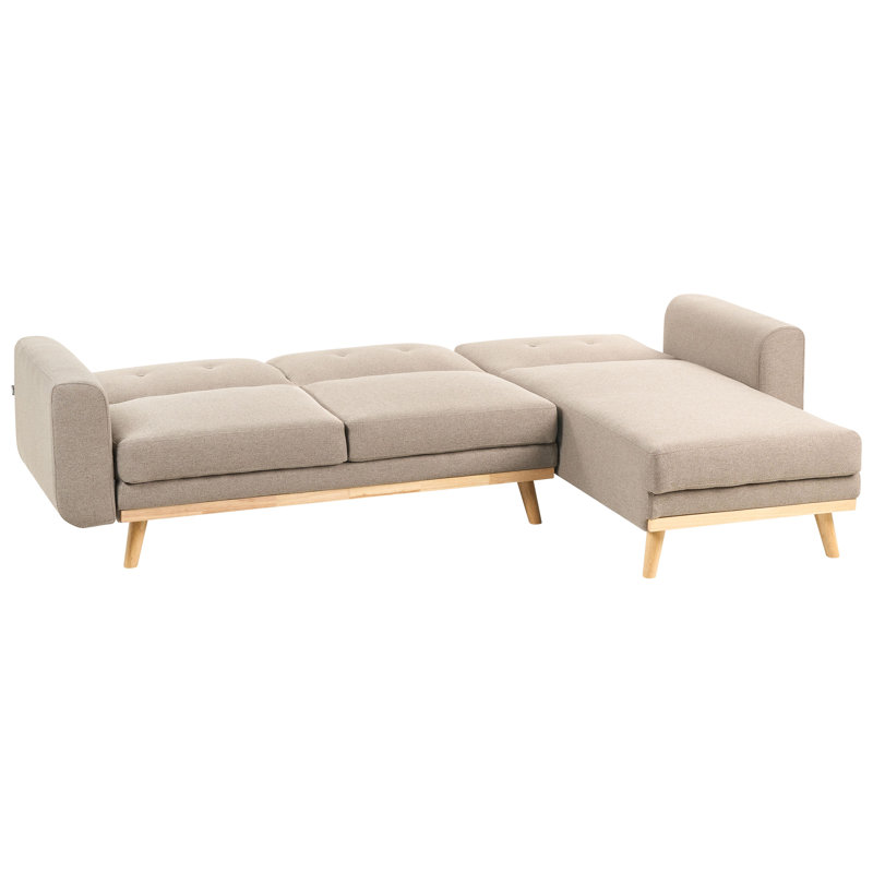 KAARINA 3 Seater Sofa Bed, Brown