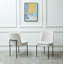 Chaise en chenille Tamarie