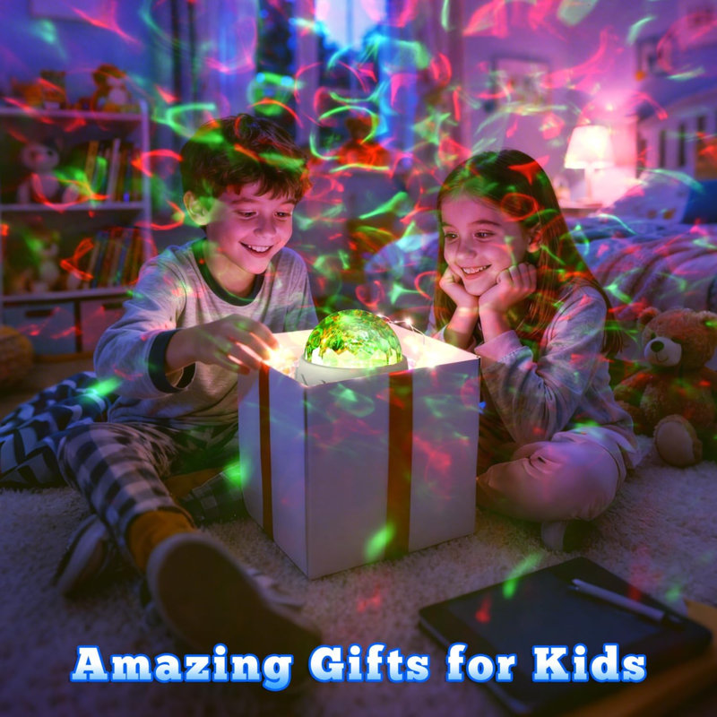 Projecteur Galaxie pour Chambre, Veilleuse de Plafond pour Enfants et Ados, Décoration intérieure | Projecteur Œuf de dinosaure, Luminosité réglable avec télécommande et minuteur, cadeau tendance pour adolescentes