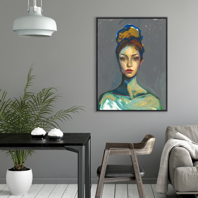 «Big Eyes» par Ryan Brown, peinture sur toile tendue
