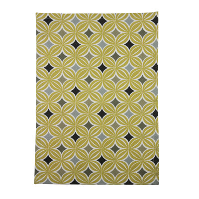 Mosley Linen Geometric Rectangle Napkin
