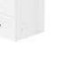 Lit armoire pleine grandeur avec option de charge et rangement abondant, plateforme pliable blanche pour chambre d'amis