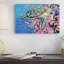 «Croisière le long II» par Carolee Vitaletti - Impression sur toile tendue sur châssis-73143210-73143211-73143212