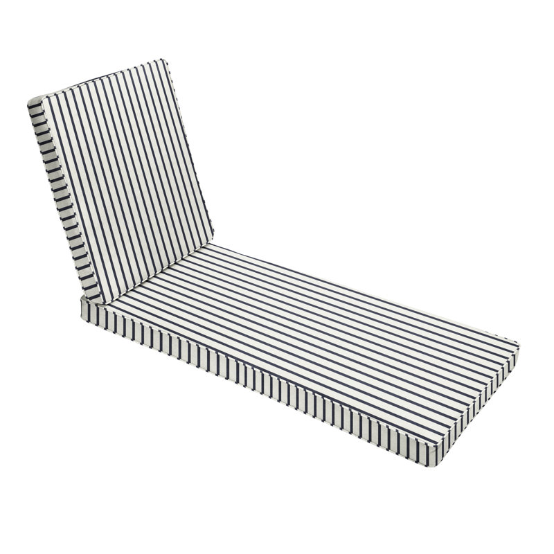 Coussin de dossier / siège d'extérieur, Sunbrella® indigo Lido