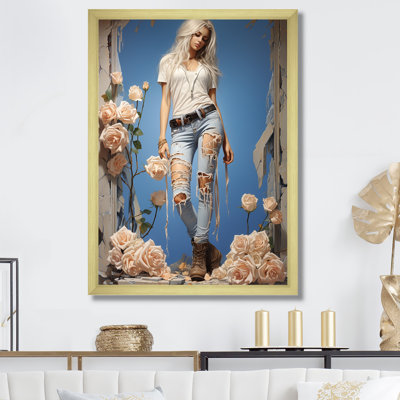 " In Style Woman Denim Elegance II "