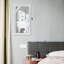 Armoire à bijoux mural avec miroir Haydenville